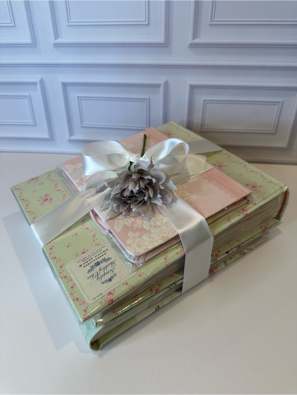 Simply Shabby Chic for Target Floral Photo Album Pink & Sage Bundle of 3 - Picture 14 of 14